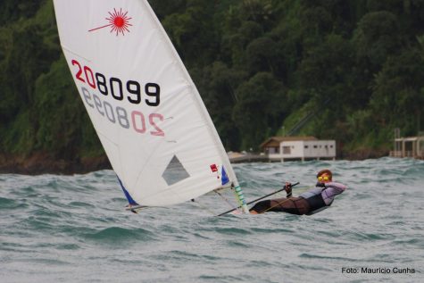 Humberto Porrata trains for the youth world sailing championships.