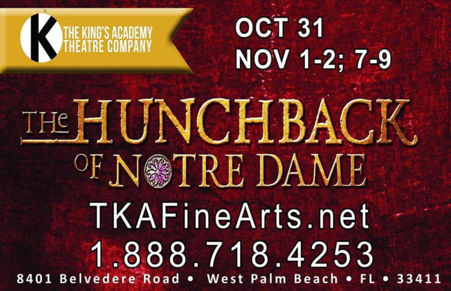 The Kings Academys Hunchback of Notre Dame opens on October 31st